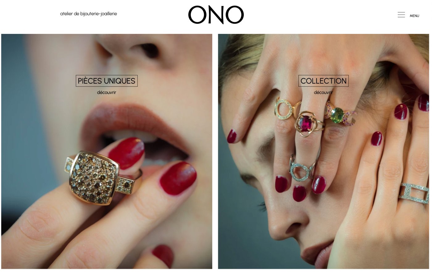 Atelier Ono - Bijouterie artisanale à Nyon - Pixinside référence web
