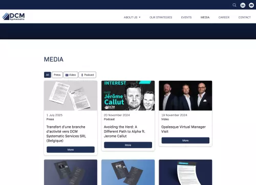 DCM Systematics - image 2